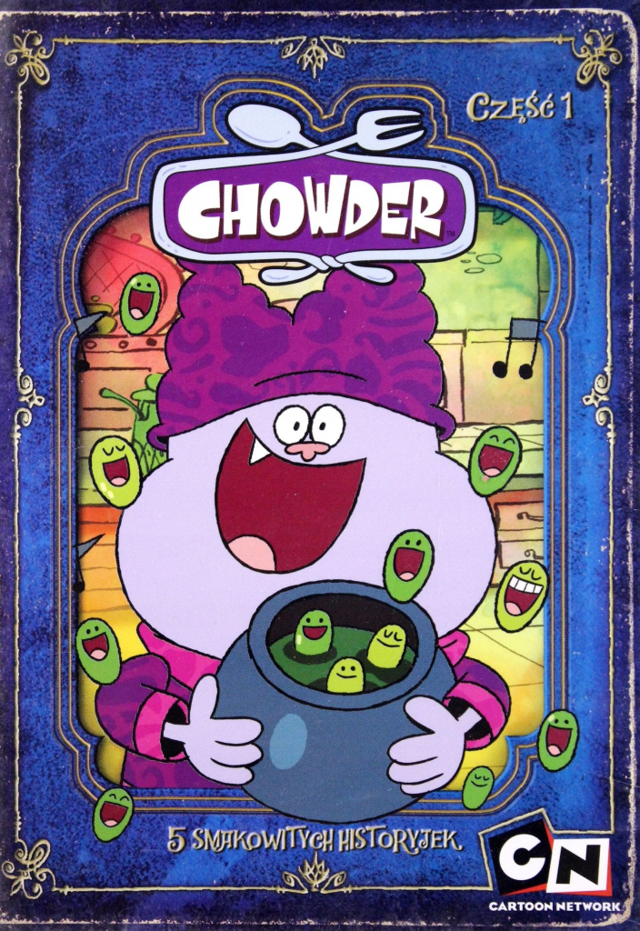 Chowder - część 1 -odc. 1-5 -DUBBING-FOLIA DVD