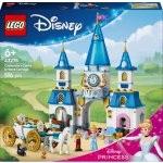 LEGO® Disney Princess 43275 Popelčin zámek a kočár s koňmi – Zboží Živě