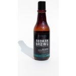 Redken Redken Brews Mint Shampoo - Povzbuzující mentolový šampon na vlasy a pokožku hlavy 300 ml