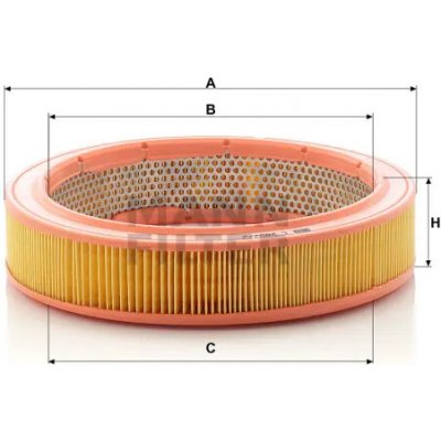 MANN FILTER Vzduchový filtr C 2852/2 – Hledejceny.cz