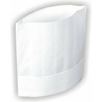 Premium čepice kuchařská výš. 22 cm bílá – Zboží Dáma