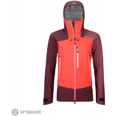 Ortovox W's Westalpen 3L Jacket růžová – Zboží Mobilmania