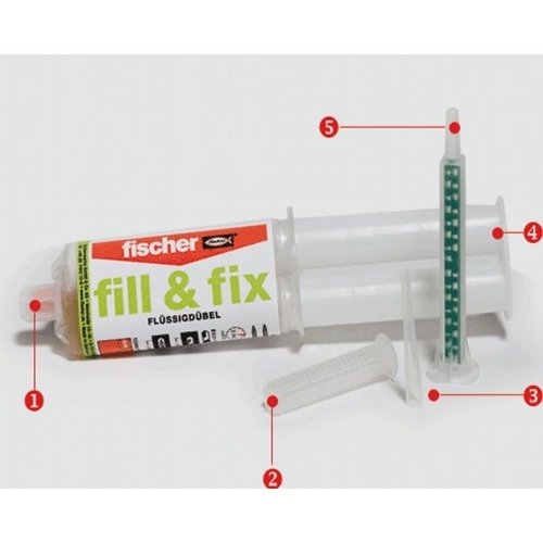 chemická hmoždinka, FISCHER, FILL-FIX, 25ml alternativy - Heureka.cz