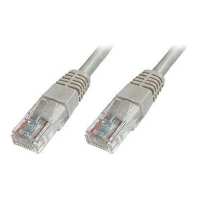 Digitus DK-1512-020 Ecoline Patch, UTP, CAT 5e, AWG 26/7, 2m, šedý – Zboží Mobilmania