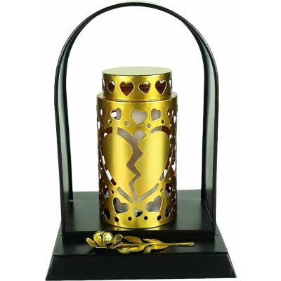 MagicHome Dekorace MagicHome, Svíčka, IP44, na hrob, solar, 17x15x21 cm – Hledejceny.cz