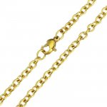 Impress Jewelry Řetízek z chirurgické oceli Reno Gold 170422094558 – Zboží Mobilmania