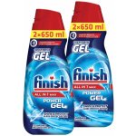 Finish Power gel do myčky nádobí 2 x 650 ml – Hledejceny.cz