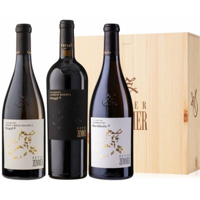Peter Zemmer Dárkový set Single Vineyards 3 x 0,75 l (kazeta) – Hledejceny.cz