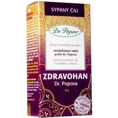 Dr. Popov Zdravohan ayurvédská sypaná směs 75 g – Zboží Dáma