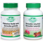 Organika Benedikt lékařský + Pískavice řecké seno 60 + 60 kapslí – Hledejceny.cz
