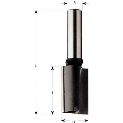 CMT Orange Tools CMT | Drážkovací a závrtávací fréza / stopka Ø8 mm Fréza C174: Ø6×14 / stopka Ø8 mm / L 55 mm – Sleviste.cz