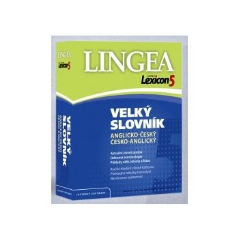 Lexicon5 Velký slovník anglicko-český česko-anglický