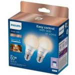 Philips 2x LED žárovka E27 A60 8W = 60W 806 lm 2700-6500K SMART WiFi WiZ – Hledejceny.cz