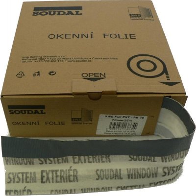 SOUDAL Okenní fólie Soudal EKO EXT-AP 70 mm x 25 m – Zboží Živě