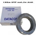 Datacom kabel UTP drát cat.5e 100m – Hledejceny.cz