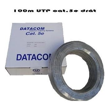 Datacom kabel UTP drát cat.5e 100m