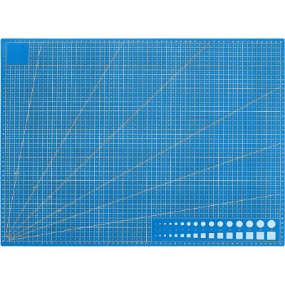 Verk 11352 Podložka na řezání a stříhání oboustranná A2 modrá – Zbozi.Blesk.cz