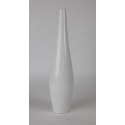 Váza DROP 60,5 cm bílá By Inspire dekorativní váza - Nejlepší Ceny.cz