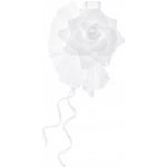 Dekorace na kliky auta, růže bílá 1 ks – Hledejceny.cz