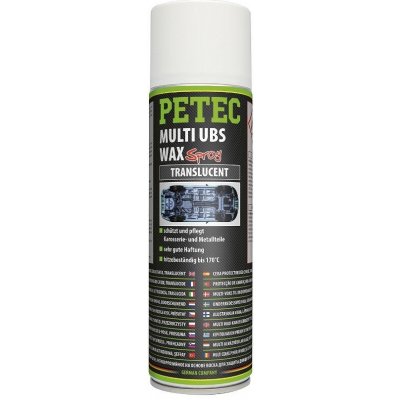 PETEC 73450 Parafinový UBS vosk na ochranu karosérií 500 ml sprej