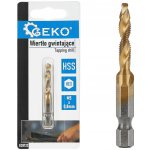 Závitník HSS M5 x 0,8 mm HEX – Geko – Hledejceny.cz