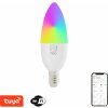 Žárovka Immax NEO LITE Smart žárovka LED E14 6W RGB+CCT barevná a bílá, stmívatelná, WiFi