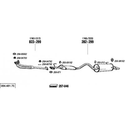 Bosal BS 282-299 – Hledejceny.cz