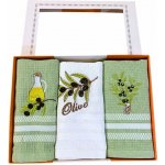 TiaHome Olive 3 ks 40 x 60 cm – Zboží Mobilmania