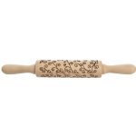 Váleček dřevo Dekor d. 16/33 cm stonky – Hledejceny.cz