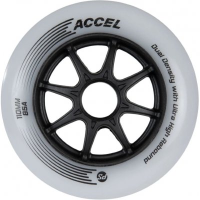 Powerslide Accel 100 mm 85a 8ks – Zboží Mobilmania