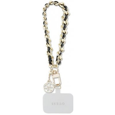 Guess Přívěsek 4G Saffiano Charm Black – Zboží Živě