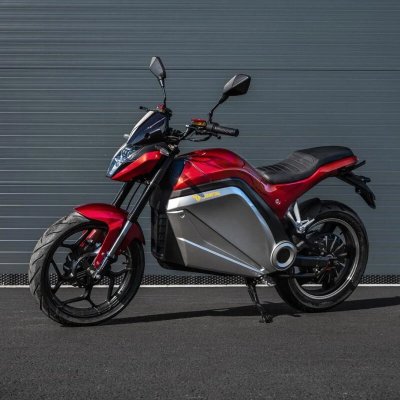 Leramotors Lancaster 3000W - elektrická motorka, červená | Zboží Auto