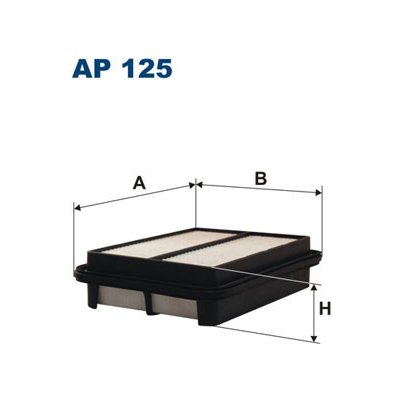 AP125 FILTRON Vzduchový filtr – Hledejceny.cz