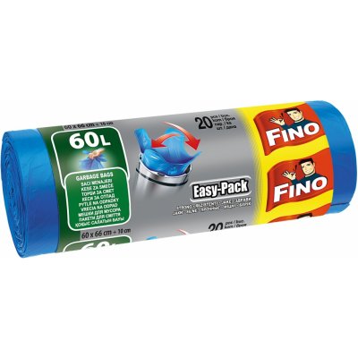 Fino pytle Easy pack HDPE 60l 18µm 20 ks – Hledejceny.cz