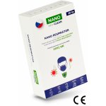 Nano Medical Nanovlákenný respirátor FFP2 nano Med. Clean tělový 10 ks – Hledejceny.cz