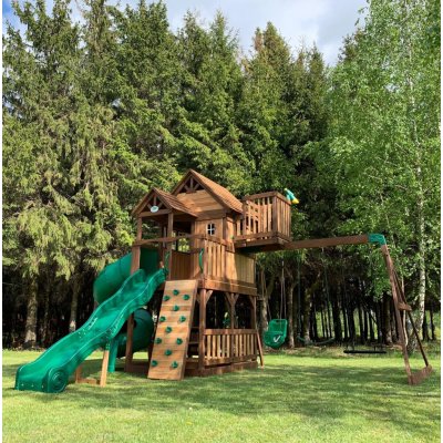 Backyard Discovery Dětské hřiště Skyfort s tobogánem – Zboží Dáma