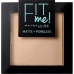 Maybelline Fit Me Powder Rozjasňující pudr 120 Classic Ivory 9 g – Zboží Dáma