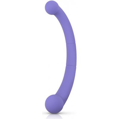 Good Vibes Only Double End Vibrator Jane Purple