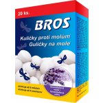 Bros kuličky proti šatním molům s vůní levandule 20 ks 2478 – Zboží Dáma