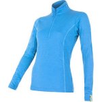 Sensor Merino Wool Active zip modrá – Hledejceny.cz