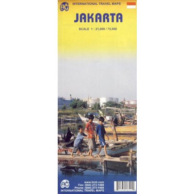 Jakarta plán ITM 1:21 000 Indonésie