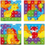 Quercetti Jumbo Peggy jumbo pegs & pegboard – Zboží Dáma