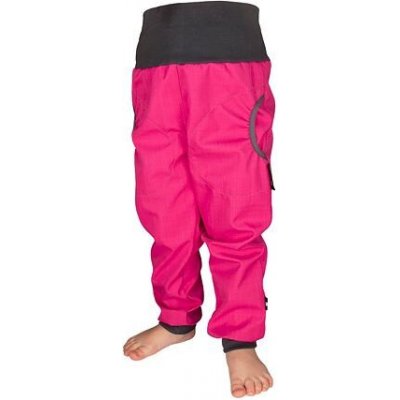 Šijeme srdcem dětské softshellové kalhoty s bambusem růžové – Zboží Mobilmania
