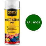 Den Braven DISTYK Multi color spray 400 ml RAL6005 mechová zelená TP06005D – Sleviste.cz