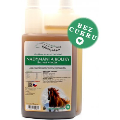 Koňské bylinky Nadýmání a koliky 1 l – Hledejceny.cz