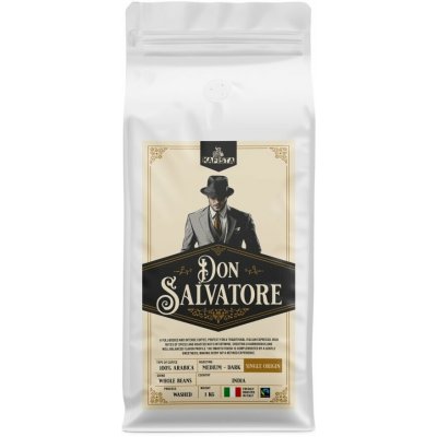 Kafista Don Salvatore 100% Arabika Indie praženo na espresso zrnková 1 kg – Hledejceny.cz