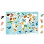 Janod Malá Zvířátka skládačka se 40 magnety – Sleviste.cz