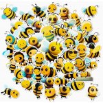 Set 50 samolepek včela (Samolepky včelička) – Zboží Živě
