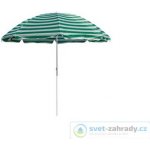 HAPPY GREEN Slunečník plážový 230 cm, zelené pruhy 50XT2205GS – Hledejceny.cz