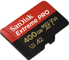 SanDisk microSDXC UHS-I U3 SDS 400 GB QXCZ-400G-GN6MA
